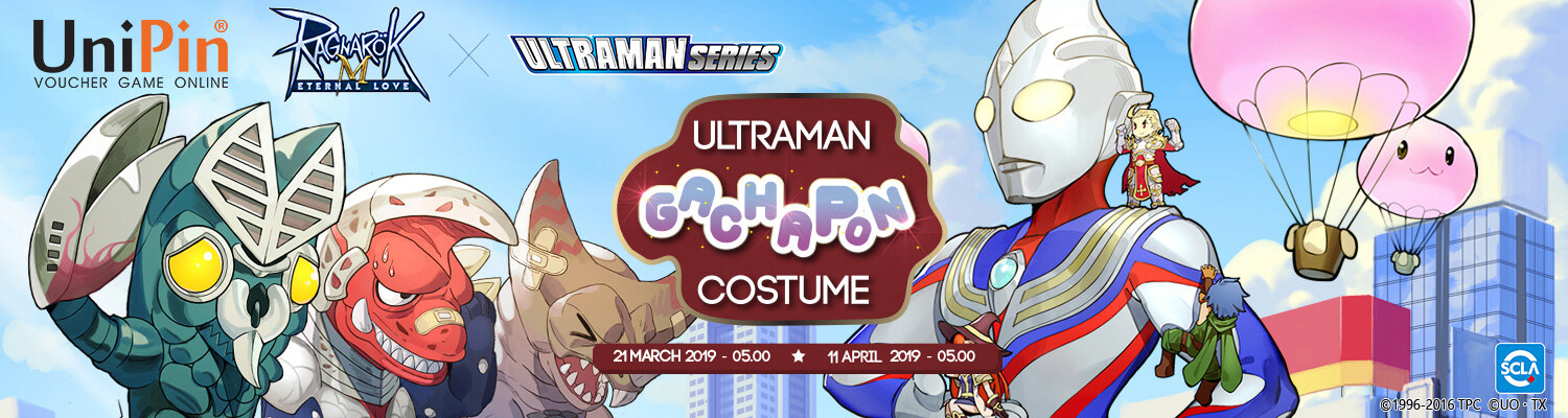 Ragnarok-M: Eternal Love - Ultraman Gachapon Costume - MM